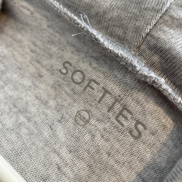 Softies Woman's Heather Gray Cowl Neck Long Sleeve Tunic Top Size 3XL Comfy Cozy - Picture 5 of 11